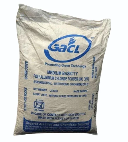 GACL 30 Poly Aluminium Chloride Chemical
